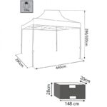 Gazebo pieghevole - immagine 3