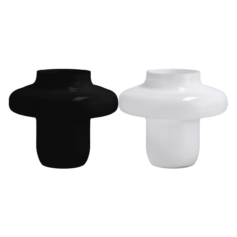 112492 Vaso bianco nero - immagine 1